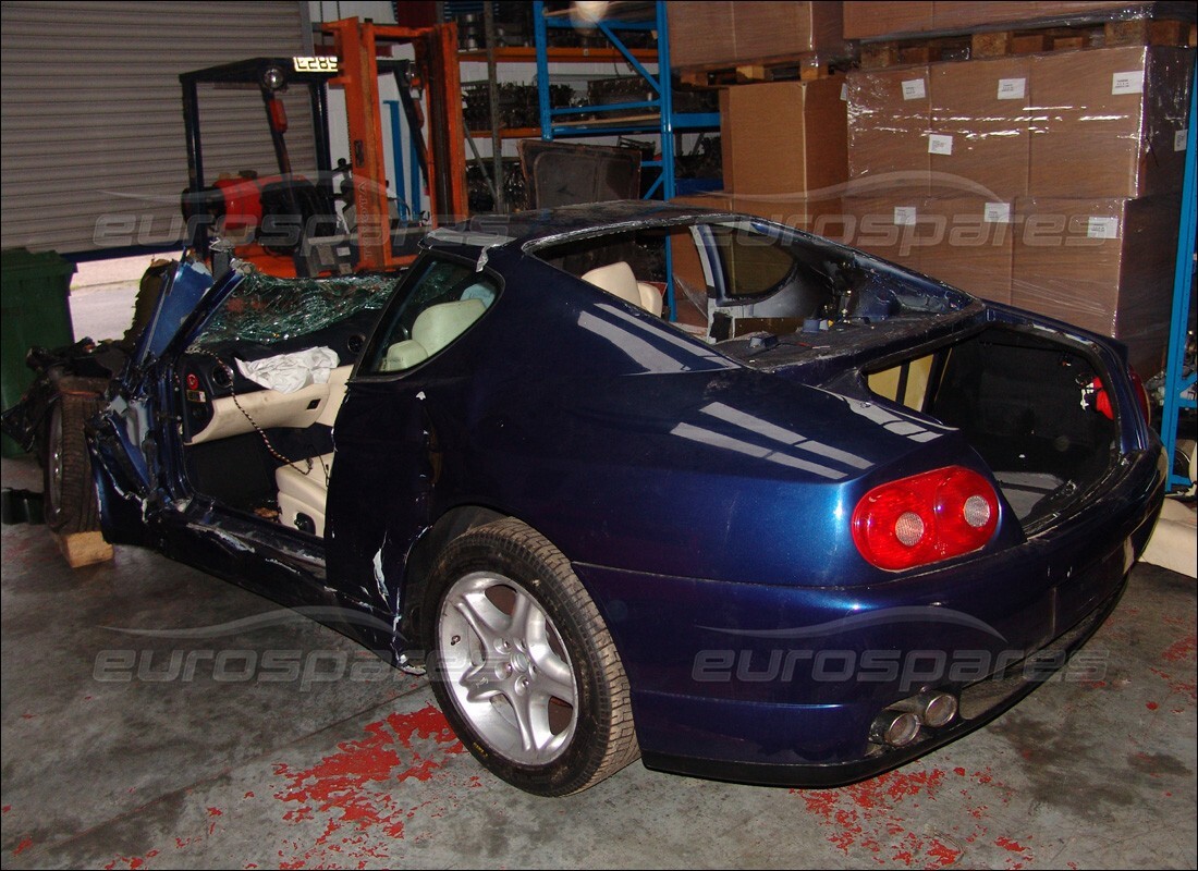 Ferrari 456 M GT/M GTA se prépare à être démonté pour les pièces à Eurospares