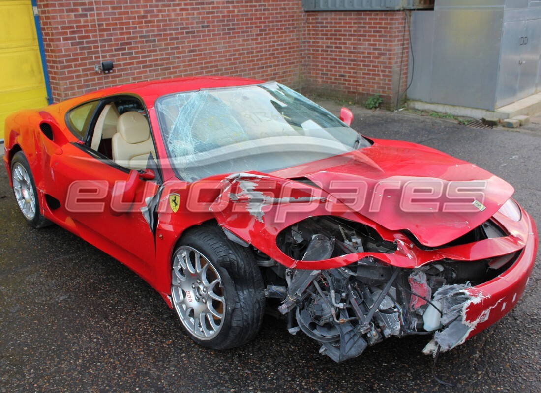 Ferrari 360 Modena avec 33,424 Miles, en préparation pour le break #7