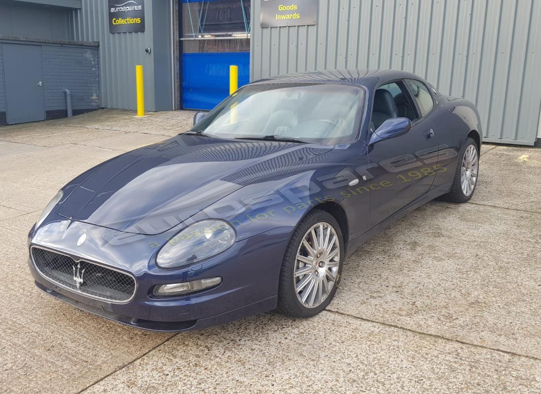 Maserati 4200 Coupé (2004) se prépare à être démonté pour les pièces chez Eurospares