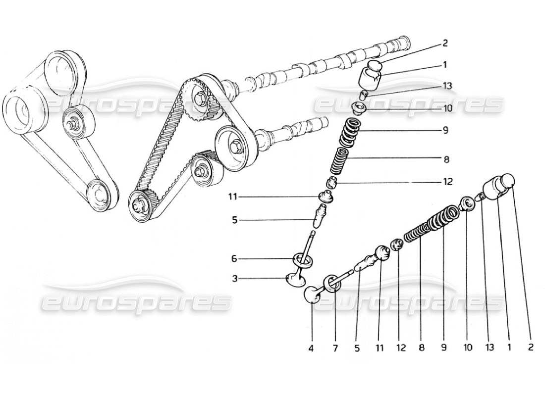 Part diagram containing part number 105722