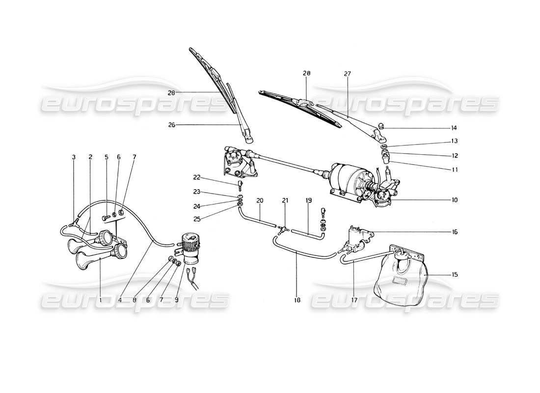 Part diagram containing part number 20282300