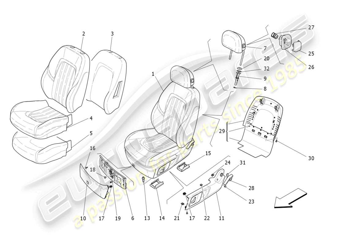 Part diagram containing part number 670029754