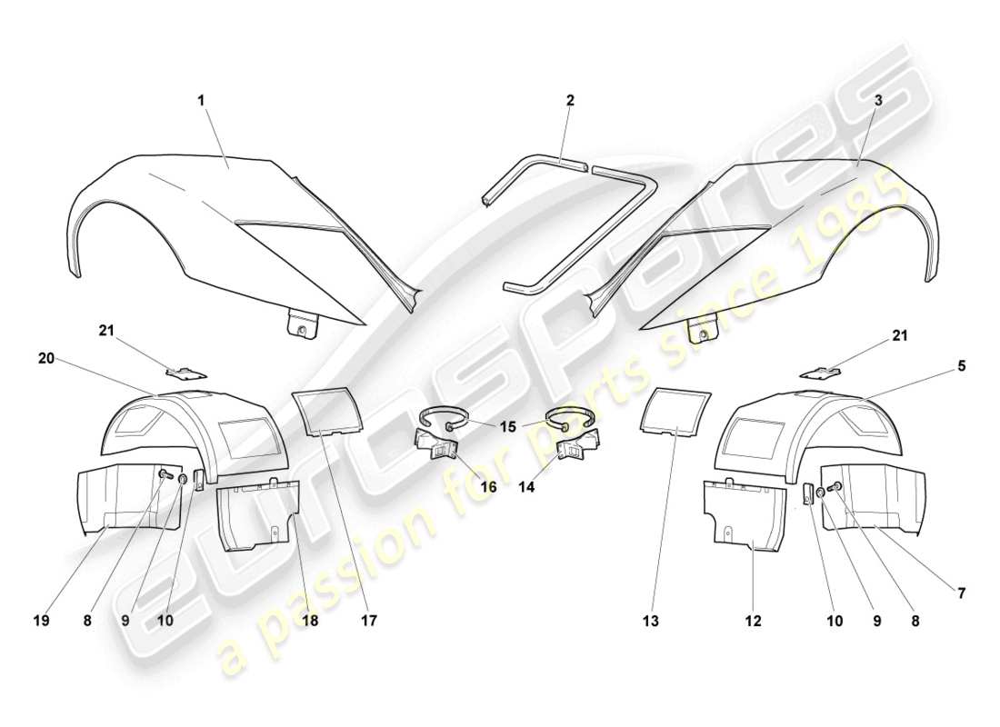 Part diagram containing part number 410821172