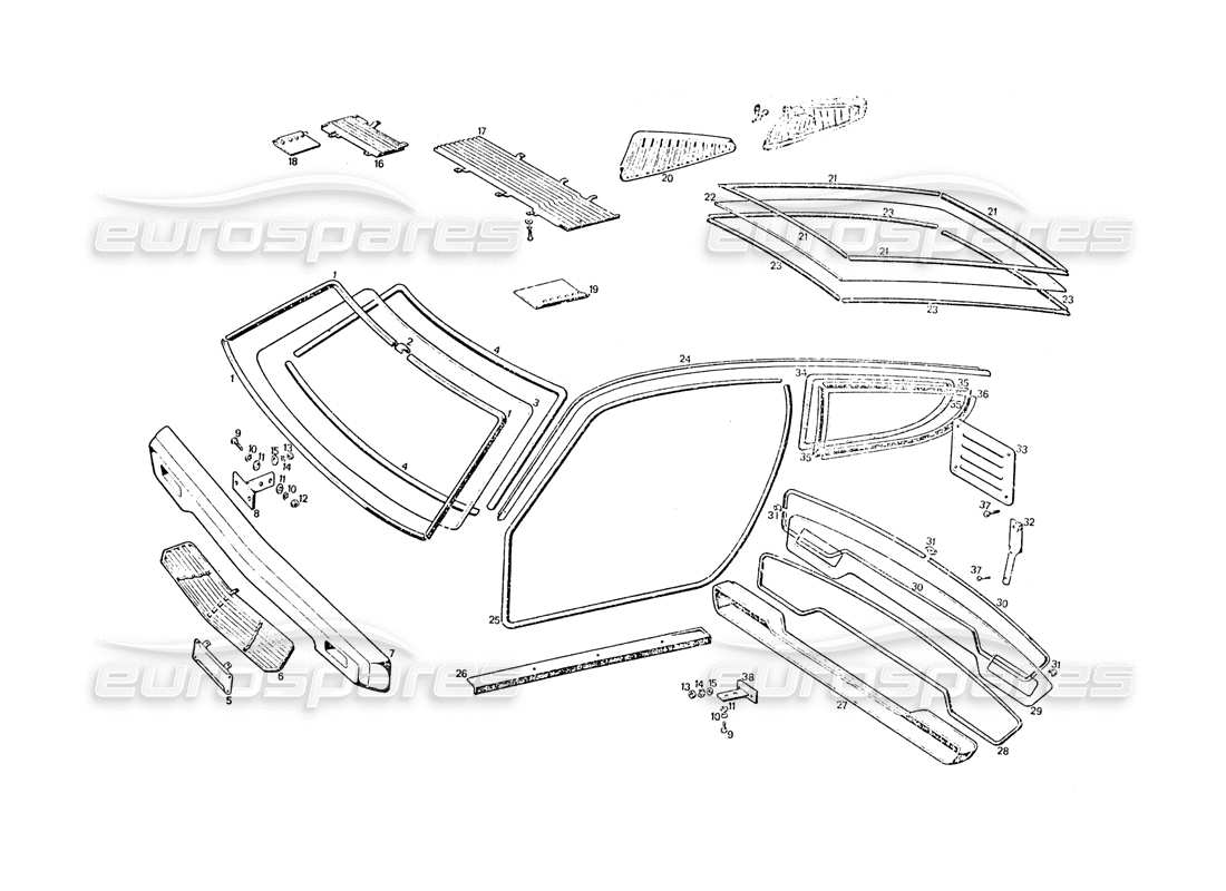 Part diagram containing part number DNT 62558