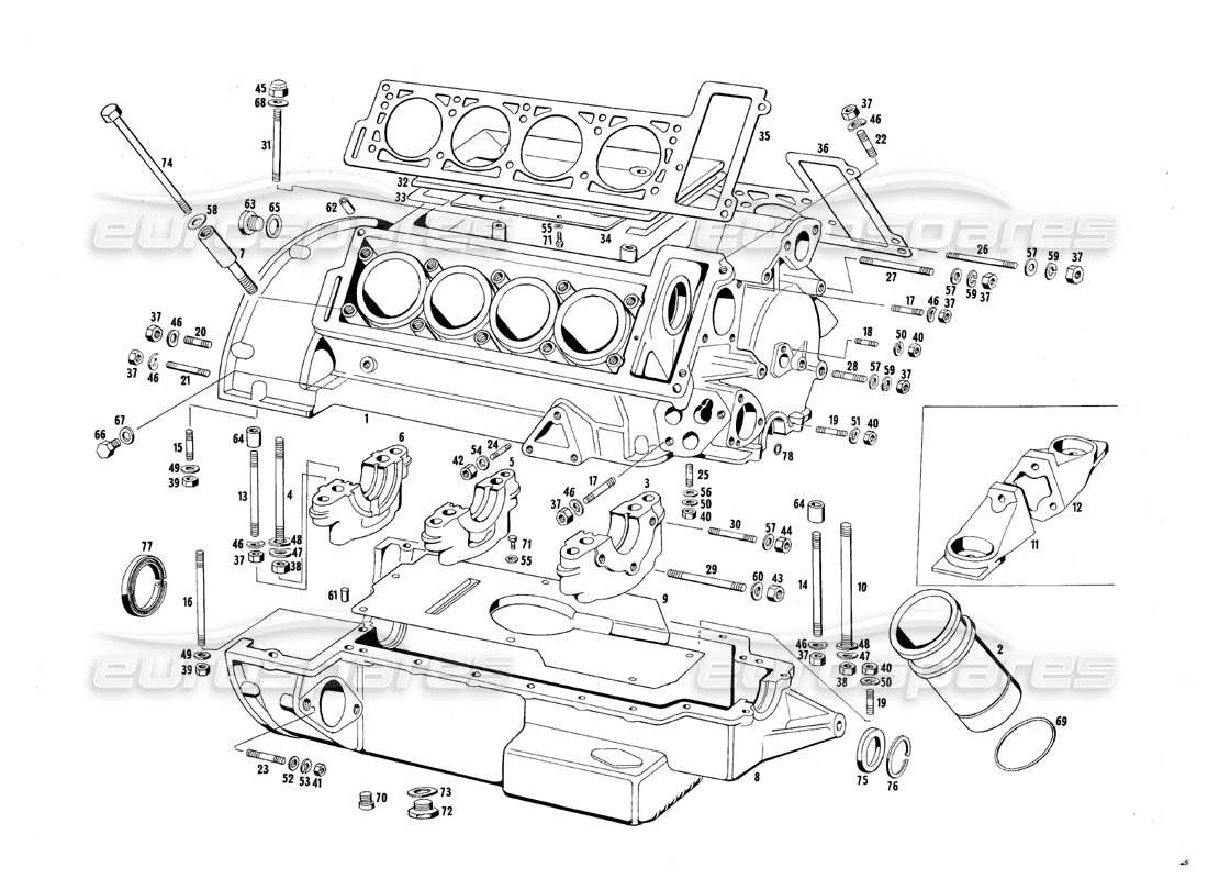 Part diagram containing part number 107100654675