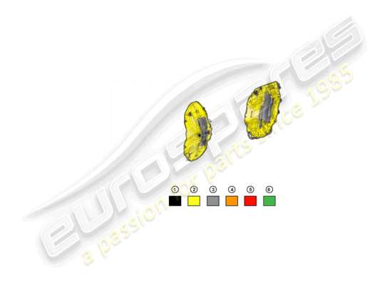 a part diagram from the Lamborghini Huracan LP610-4 Coupe (Accessories) parts catalogue