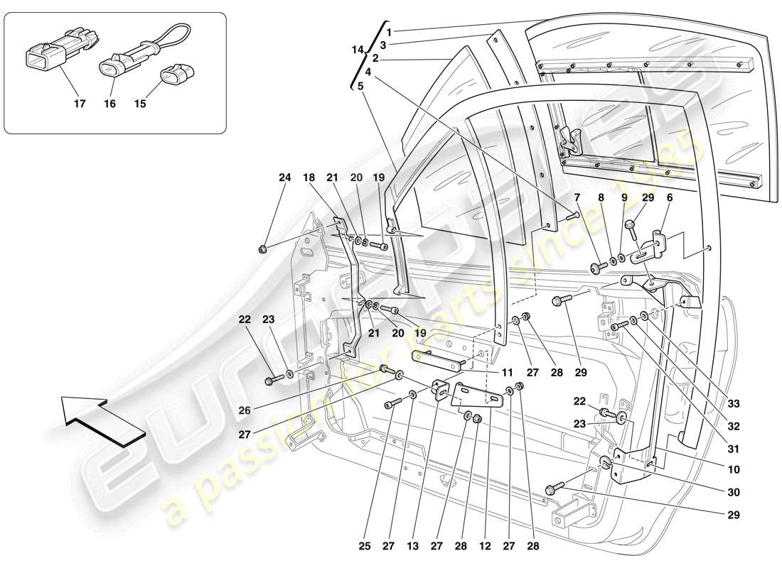 Part diagram containing part number 67539800