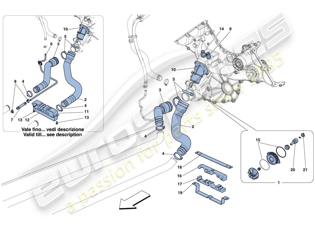 Part diagram containing part number 260972