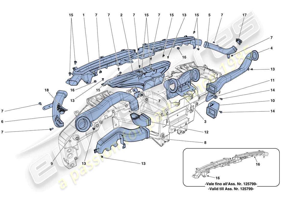 Part diagram containing part number 85907100