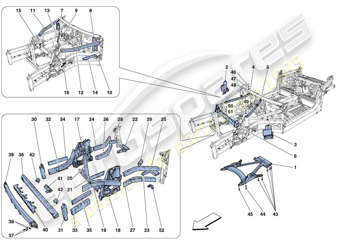 Part diagram containing part number 87196000