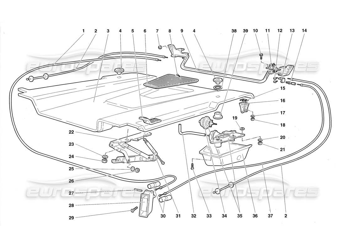 Part diagram containing part number 009960000