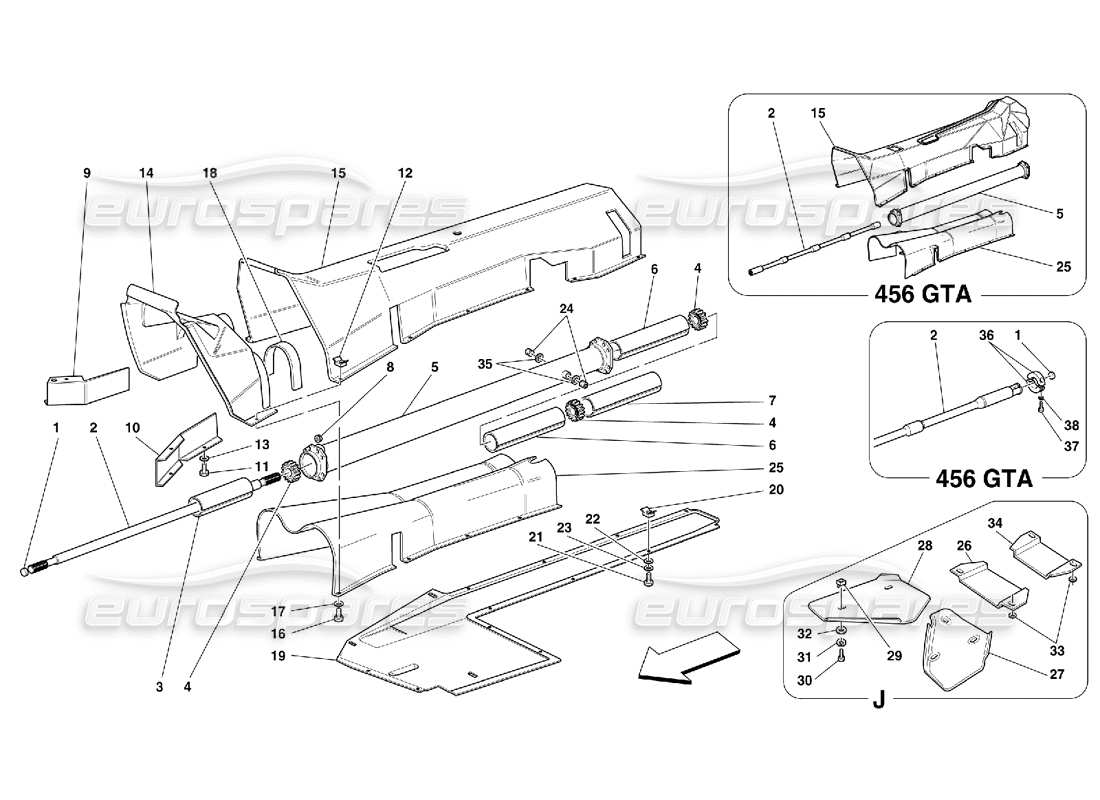 Part diagram containing part number 64888600