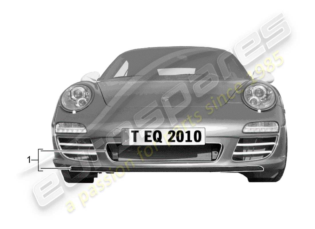 Porsche Tequipment catalogue (2012) radiateur Schéma des pièces