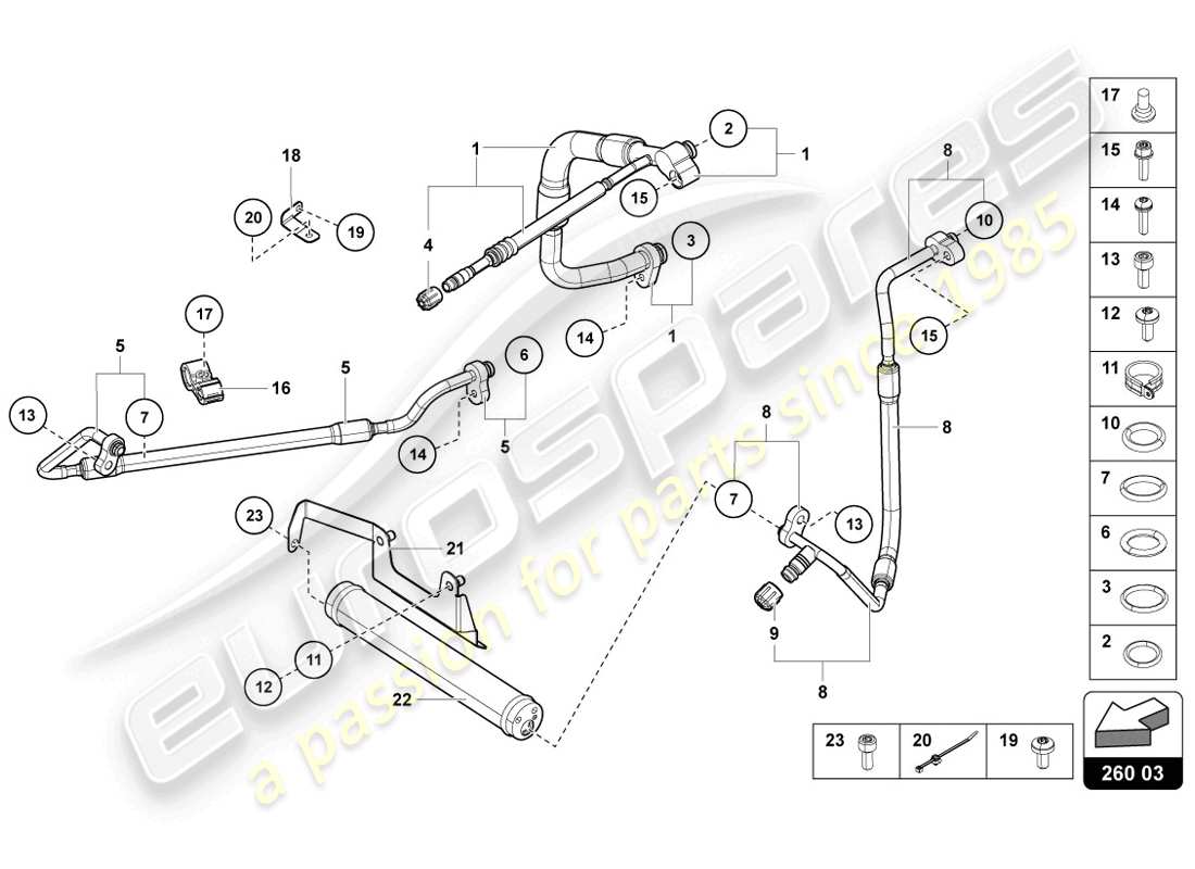 Part diagram containing part number N91123701