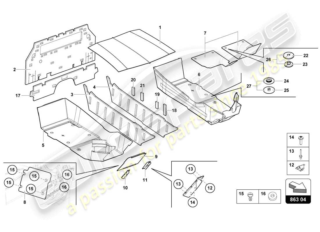 Part diagram containing part number 470864953A