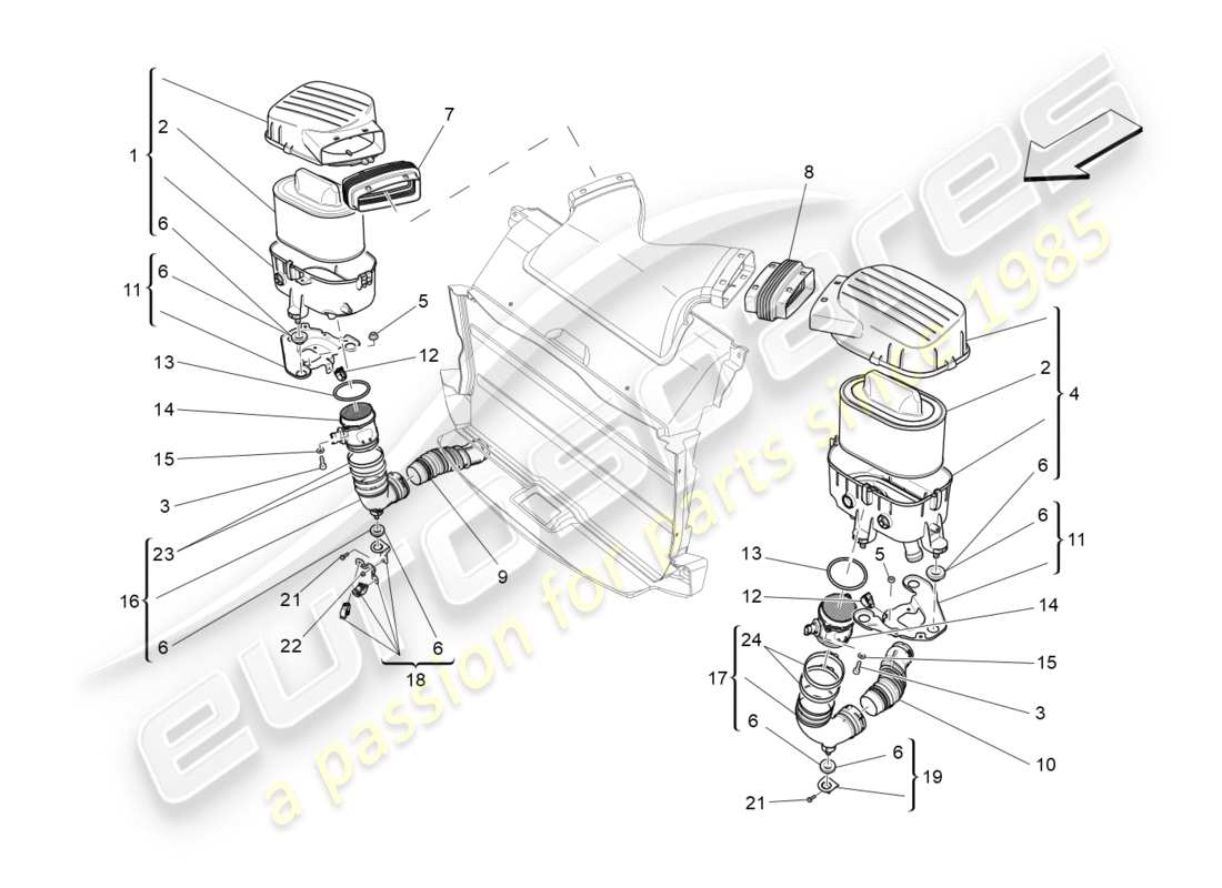 Part diagram containing part number 675000308