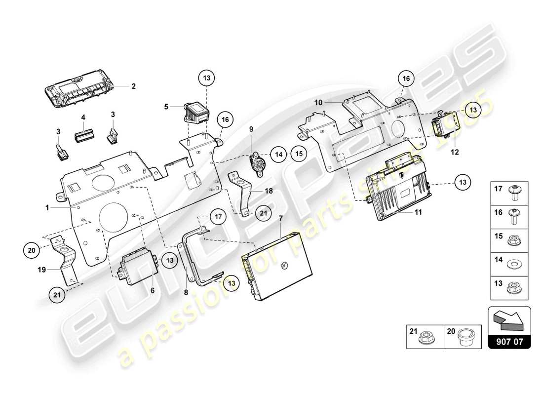 Part diagram containing part number 470907376A