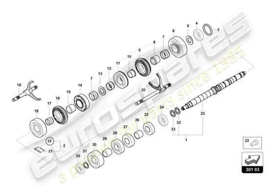 a part diagram from the Lamborghini LP770-4 SVJ ROADSTER (2020) parts catalogue