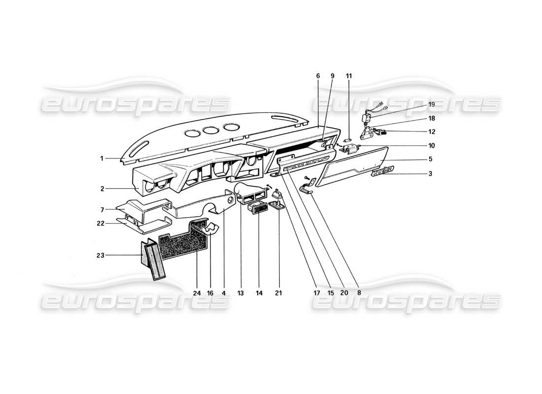 Part diagram containing part number 60525000