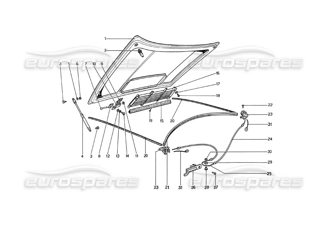 Part diagram containing part number 17685206