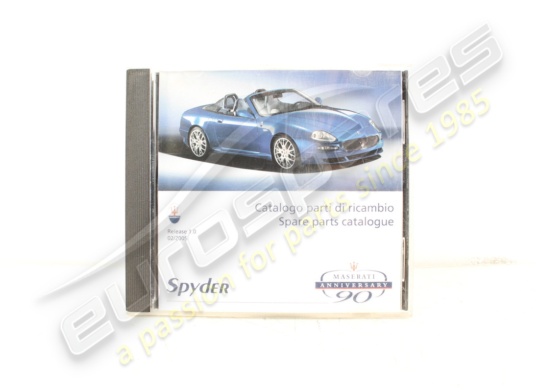 NOUVEAU CD-ROM Maserati. NUMÉRO DE PIÈCE 980001171 (1)