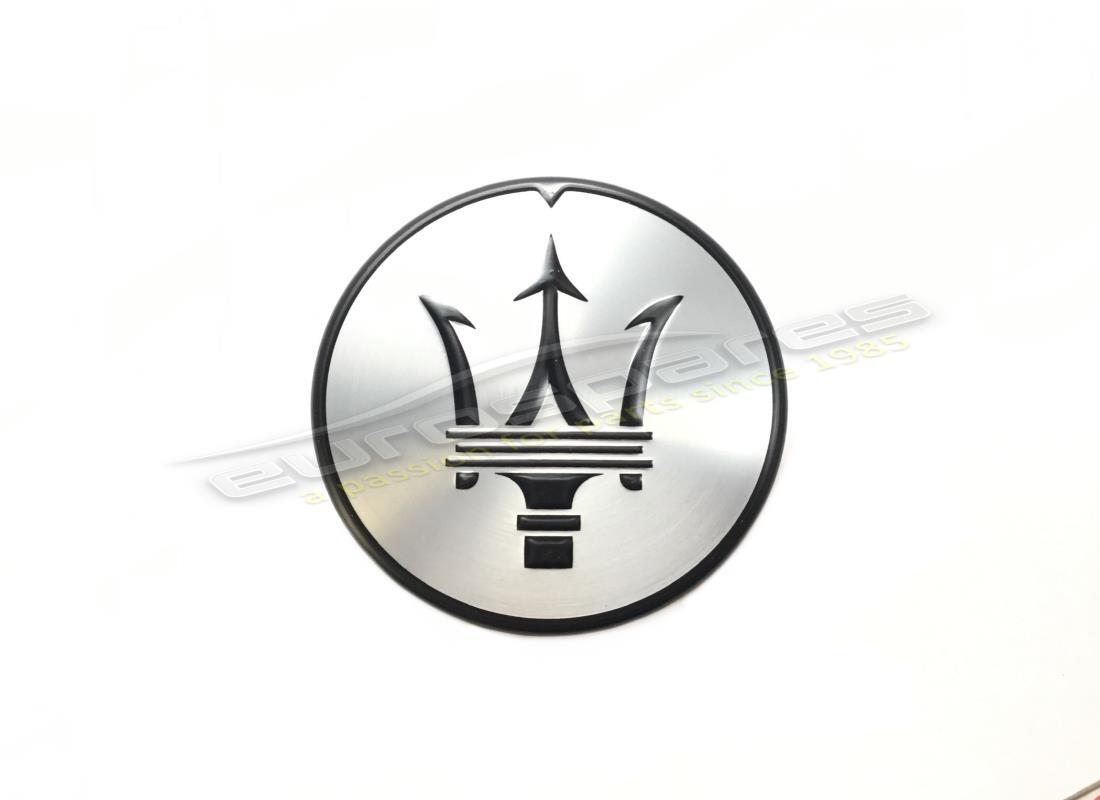 NOUVEAU INSIGNE DE ROUE Maserati GRIGIO OPACO. NUMÉRO DE PIÈCE 670149988 (1)