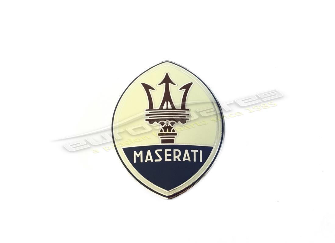 NOUVEAU BADGE Eurospares Maserati (65MM) . NUMÉRO DE PIÈCE 318320109 (1)