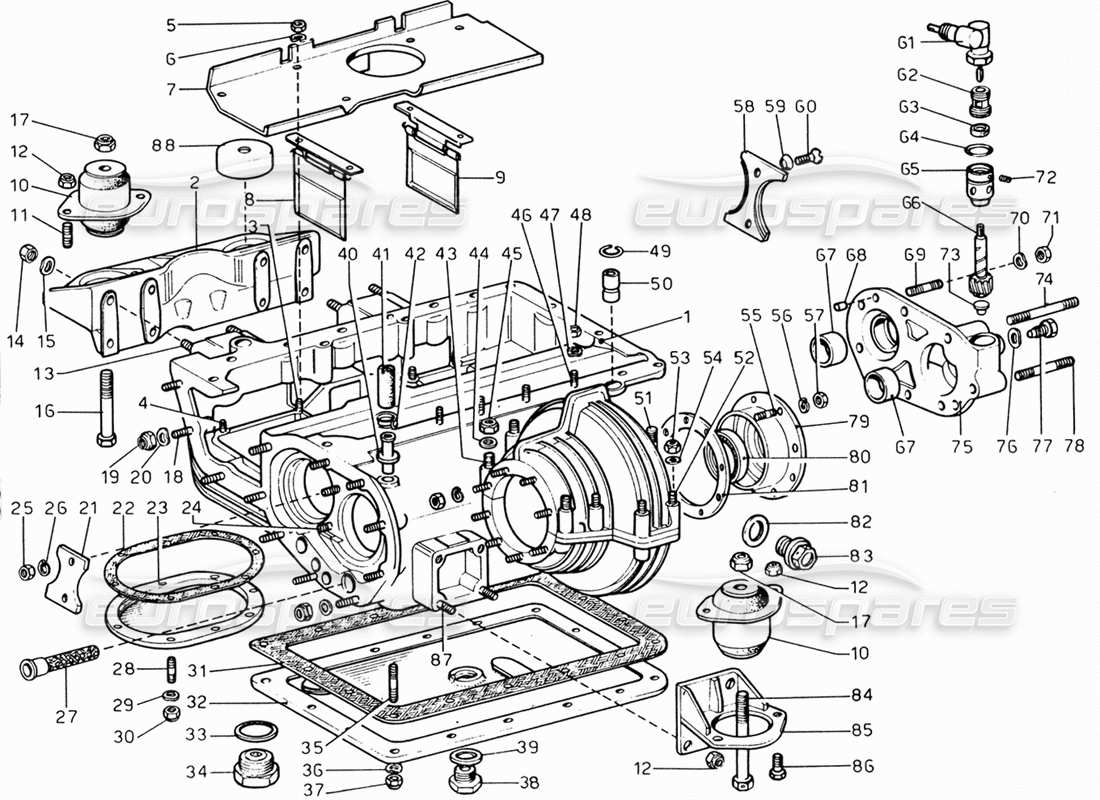 schéma de pièce contenant le numéro de pièce rc 10