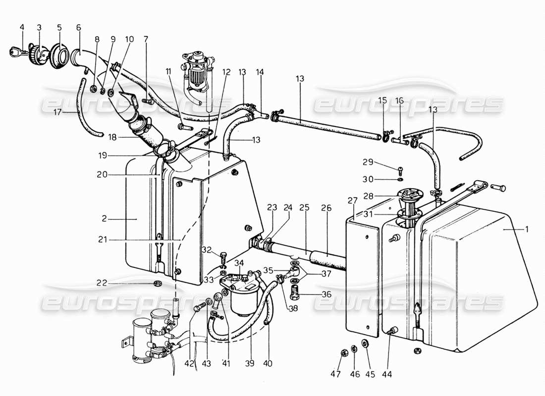 schéma de pièce contenant le numéro de pièce 95252