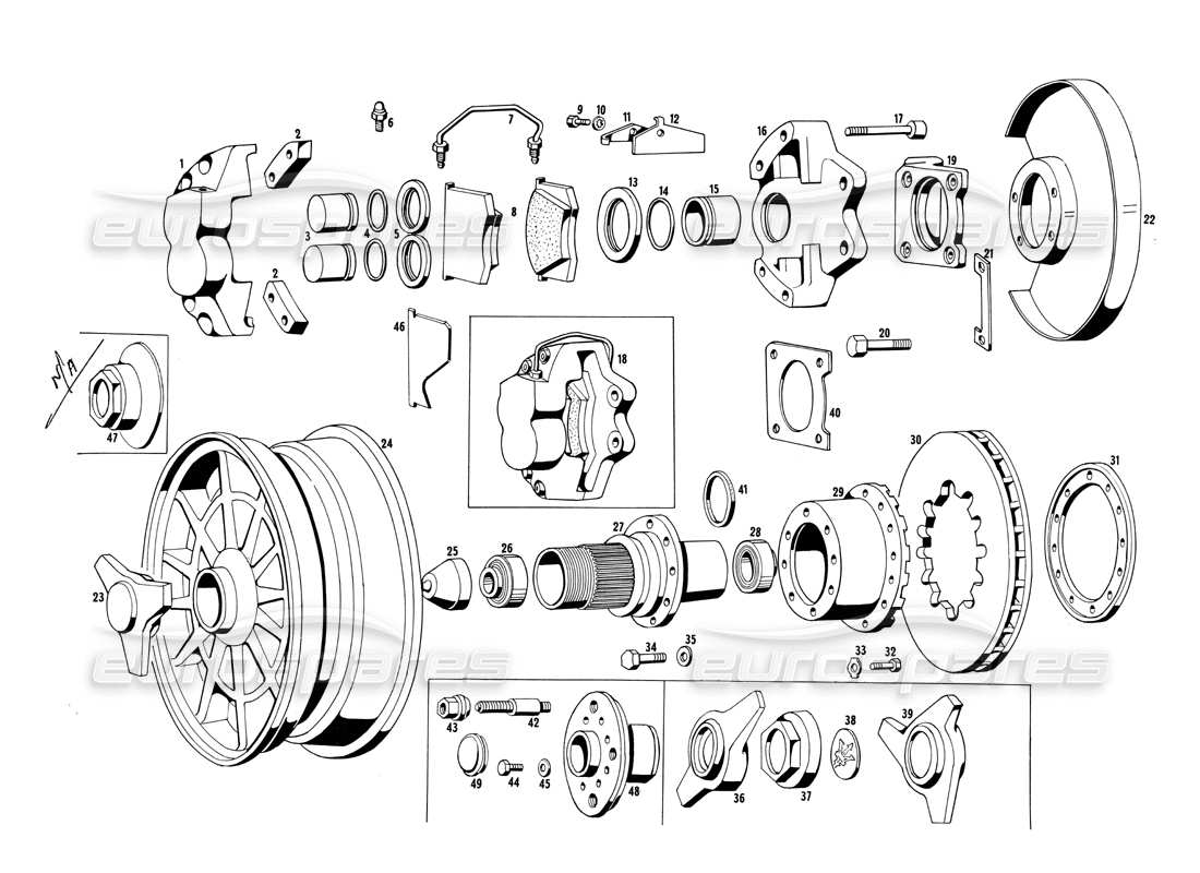 part diagram containing part number 101/10 sa 61844