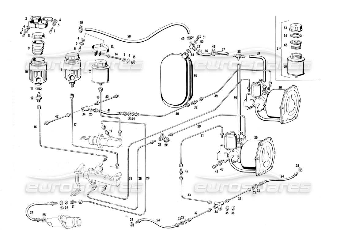 schéma de pièce contenant le numéro de pièce 107/a fc 62874