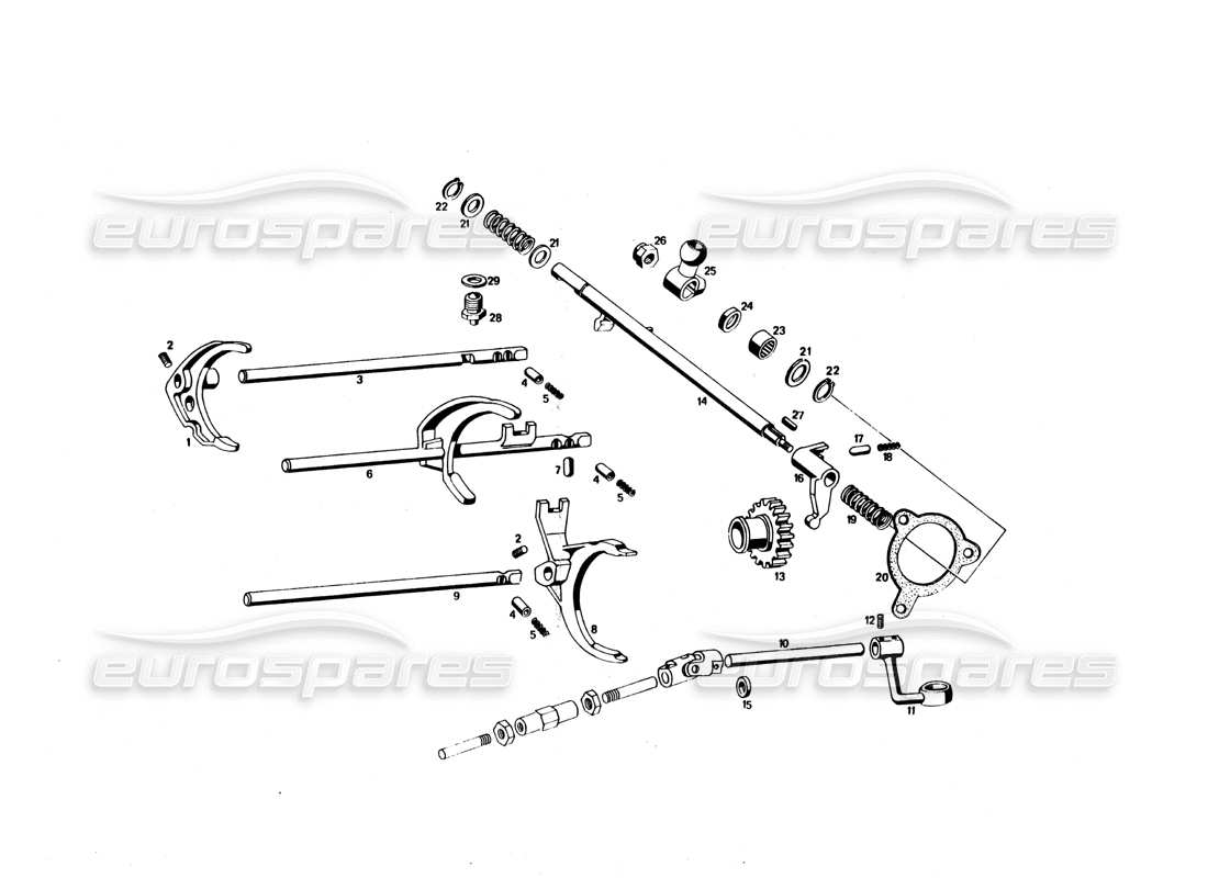 schéma de pièce contenant le numéro de pièce 117 tc 77657