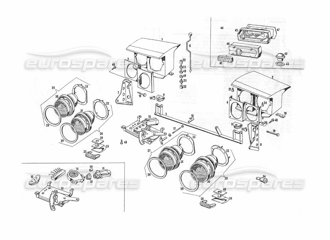 part diagram containing part number pcm 69185