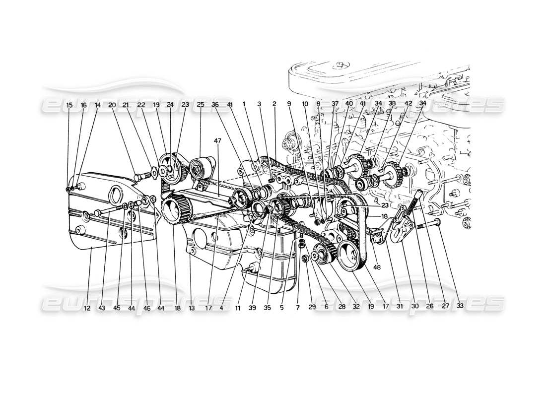 schéma de pièce contenant le numéro de pièce 107833