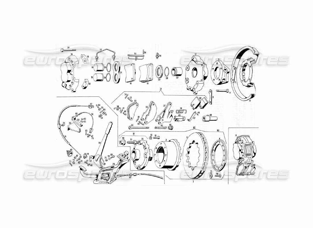 schéma de pièce contenant le numéro de pièce 107/a fp 65991