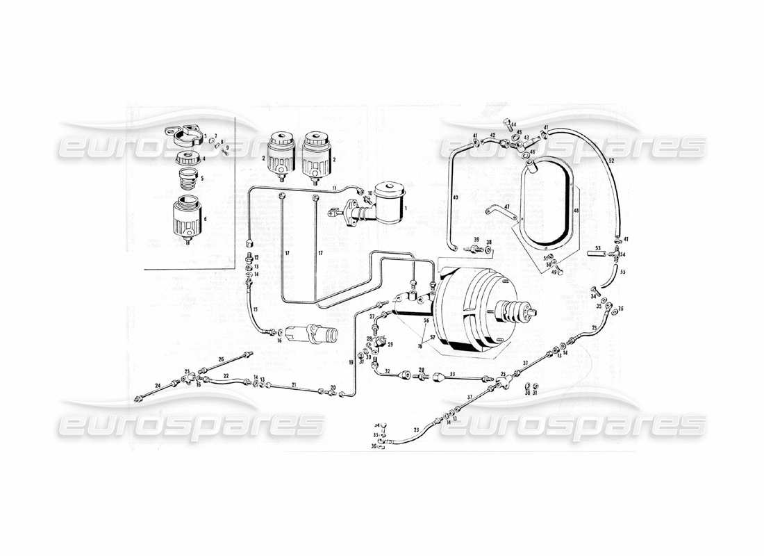 schéma de pièce contenant le numéro de pièce 116 fc 67651