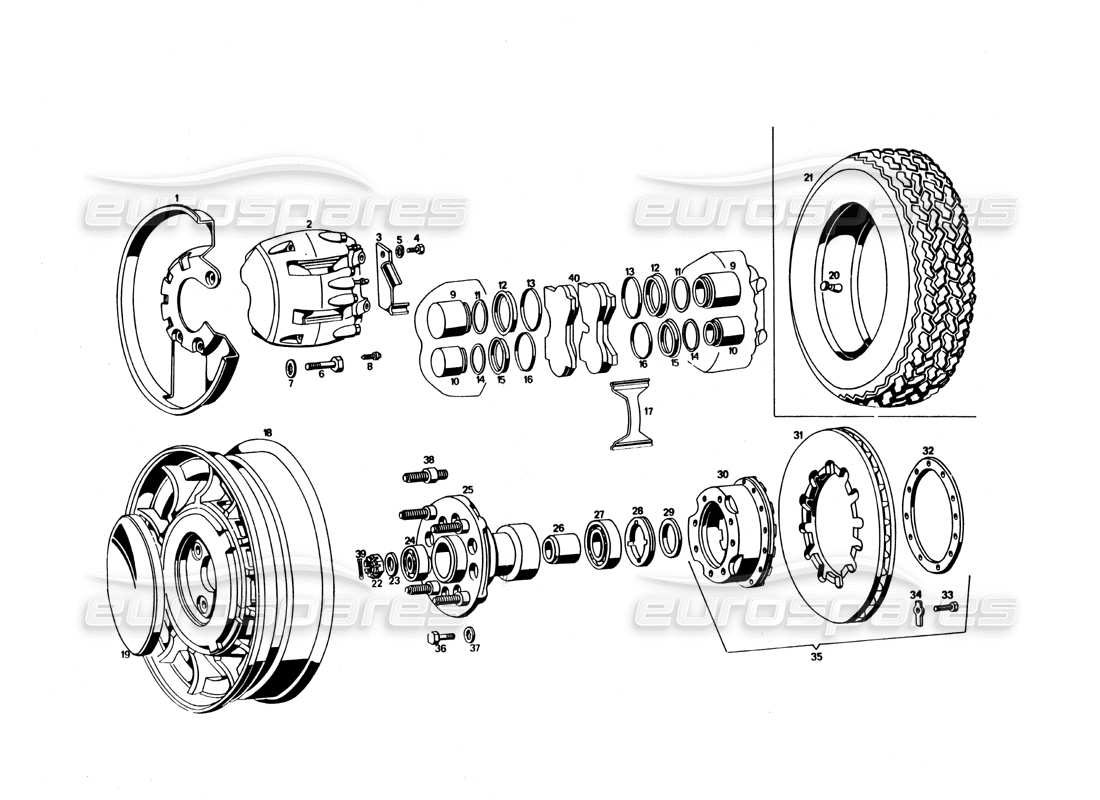 schéma de pièce contenant le numéro de pièce gh 68711