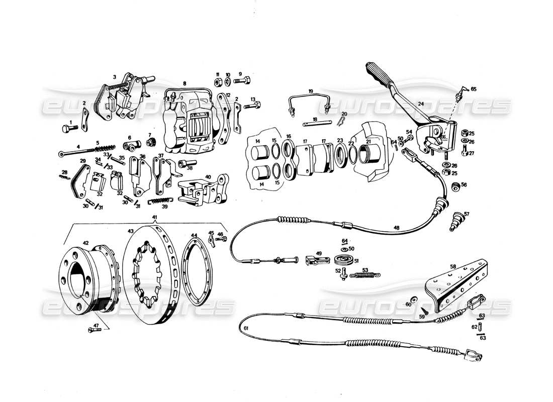 schéma de pièce contenant le numéro de pièce 107/a fp 65992