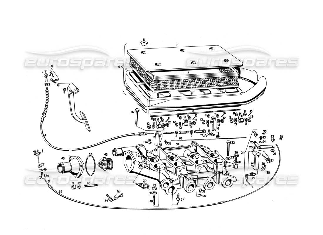 schéma de pièce contenant le numéro de pièce mc72821