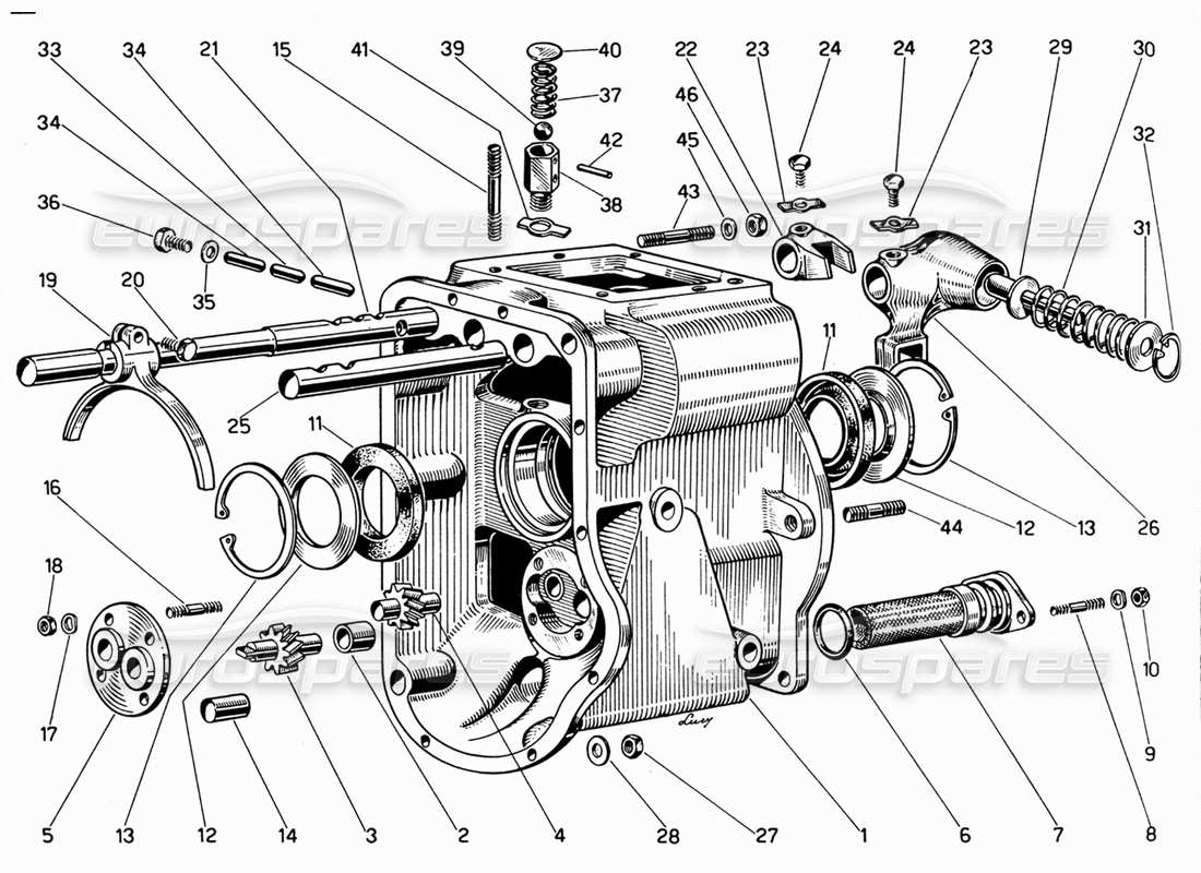 schéma de pièce contenant le numéro de pièce 55921