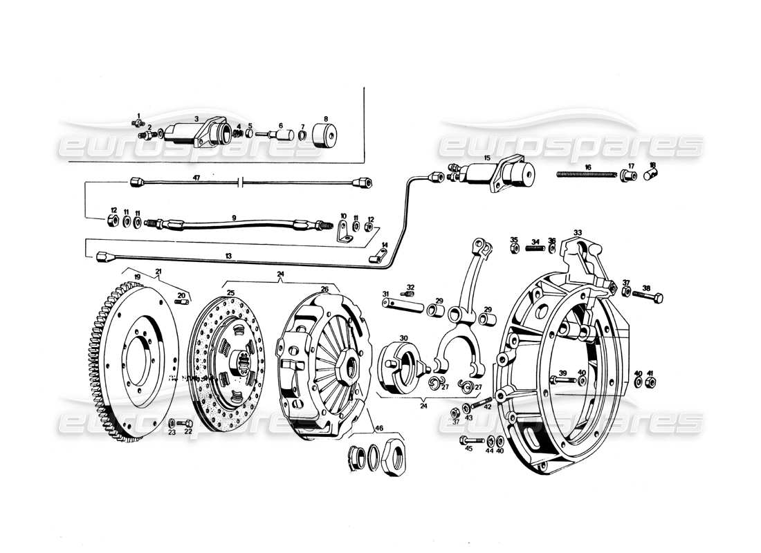 schéma de pièce contenant le numéro de pièce 112 fc 62801