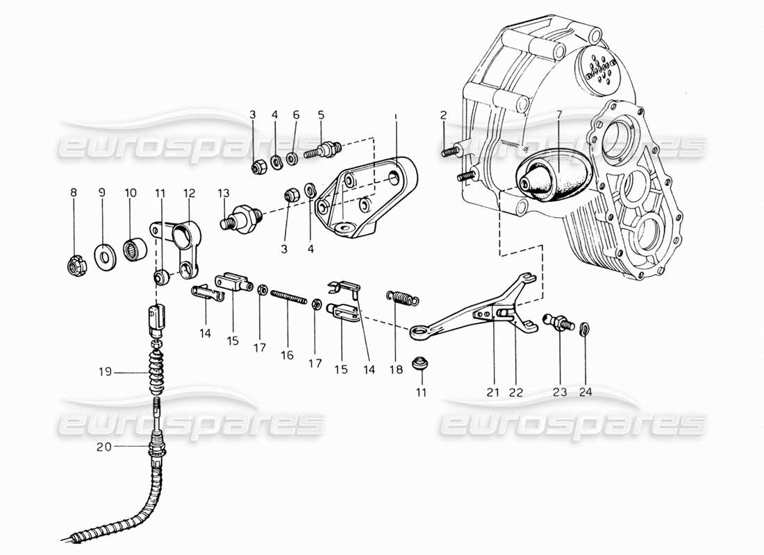 schéma de pièce contenant le numéro de pièce serie ss6