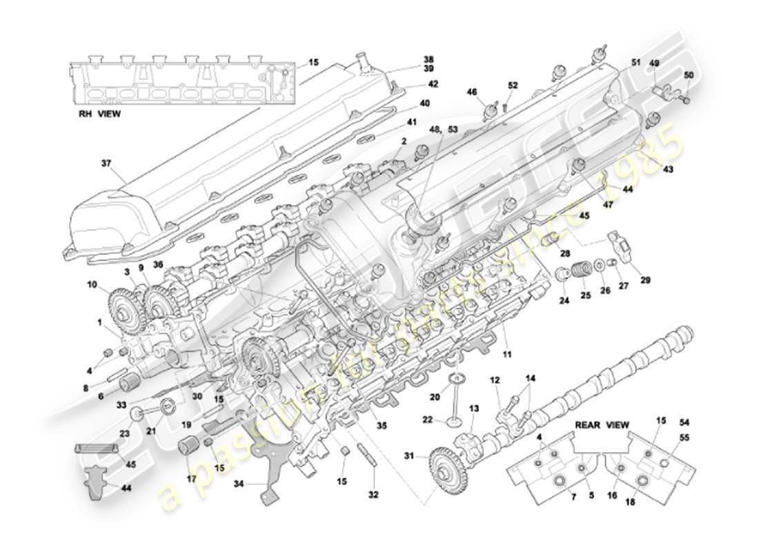schéma de pièce contenant le numéro de pièce 5r13-6c064-ad