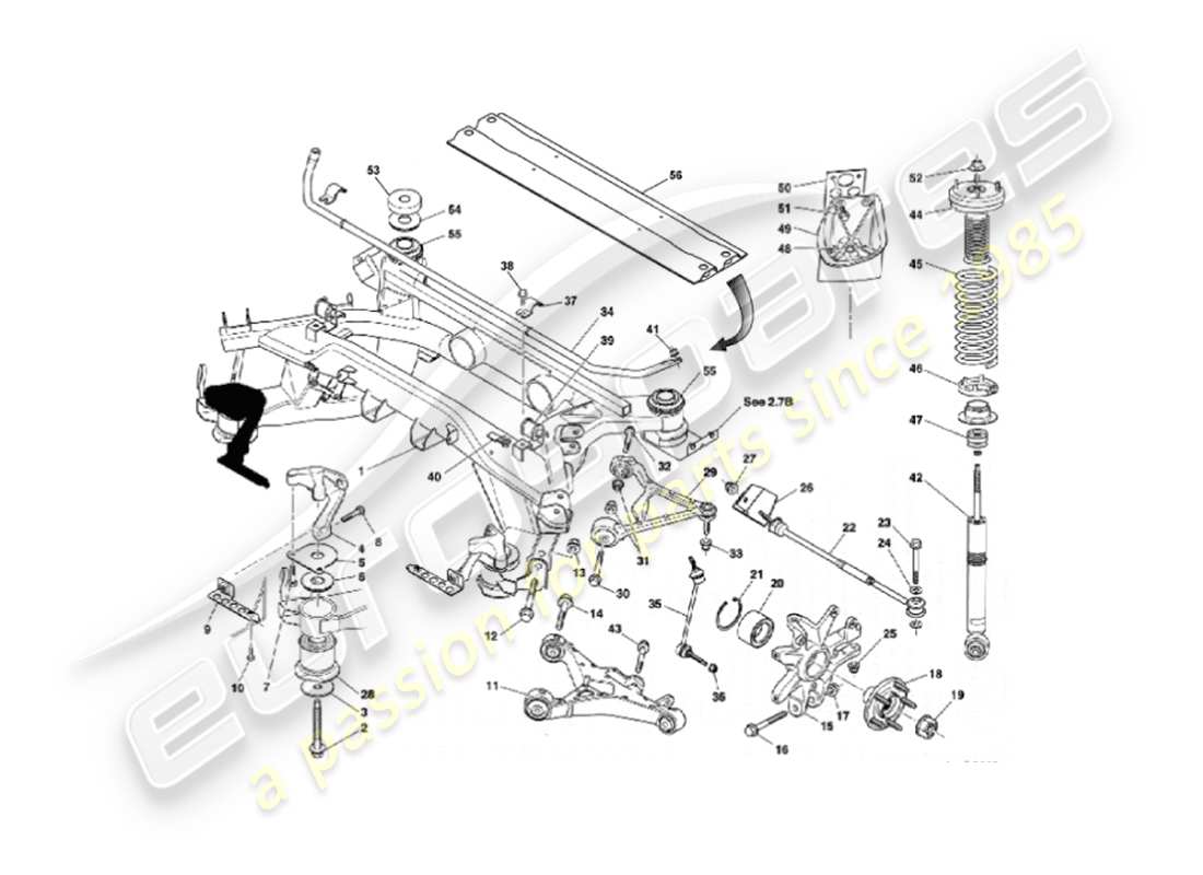 schéma de pièce contenant le numéro de pièce 3r12-265873-aa