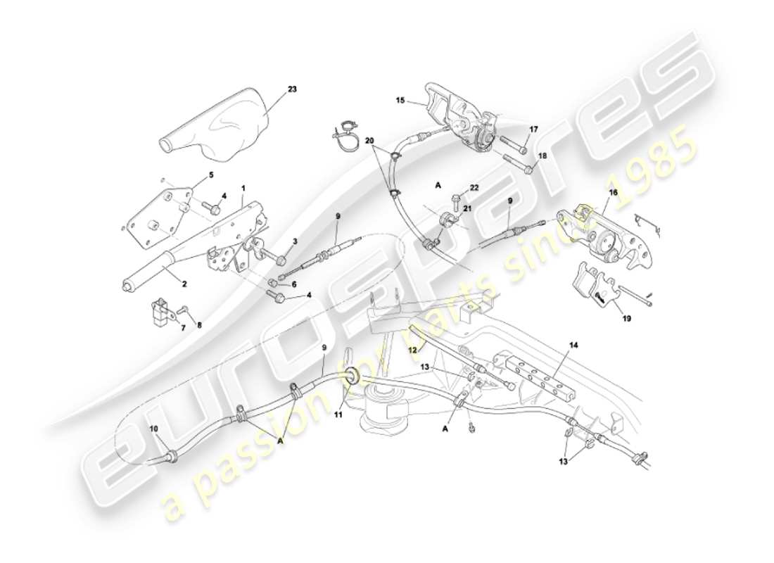 schéma de pièce contenant le numéro de pièce 1r12-302065-ab