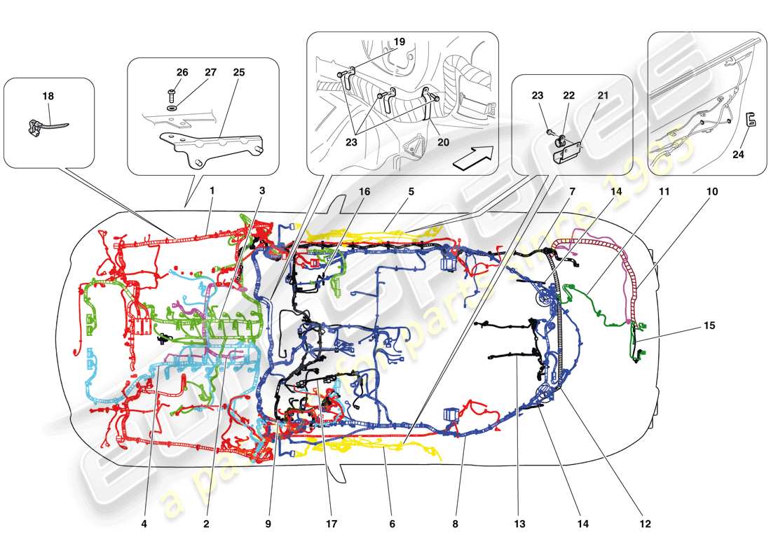 schéma de pièce contenant le numéro de pièce 221710