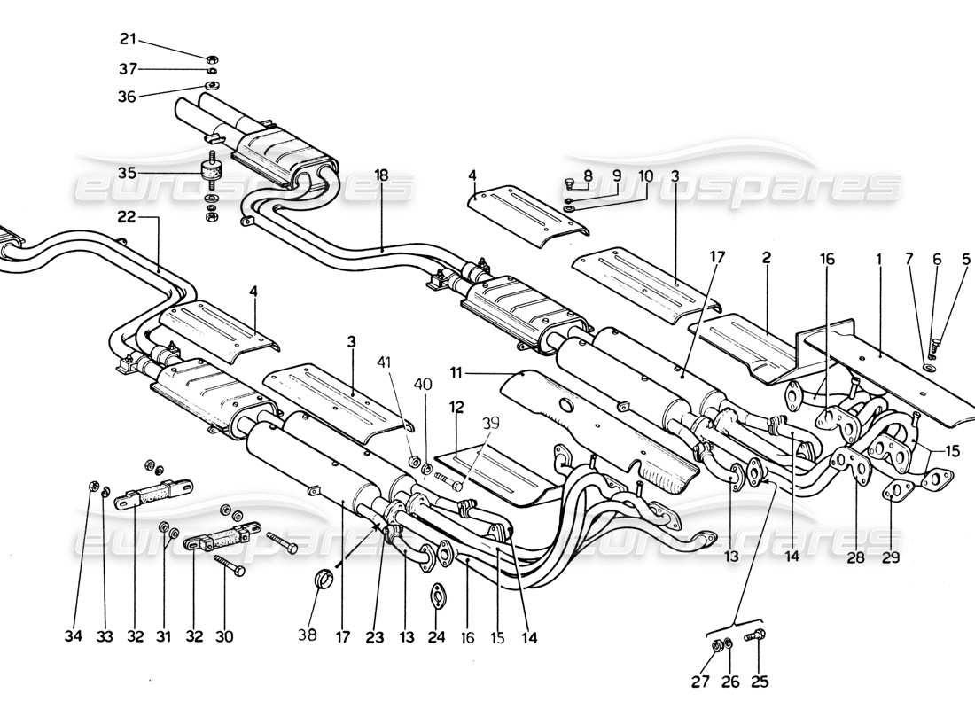 schéma de pièce contenant le numéro de pièce m8 x 8 uni 5739