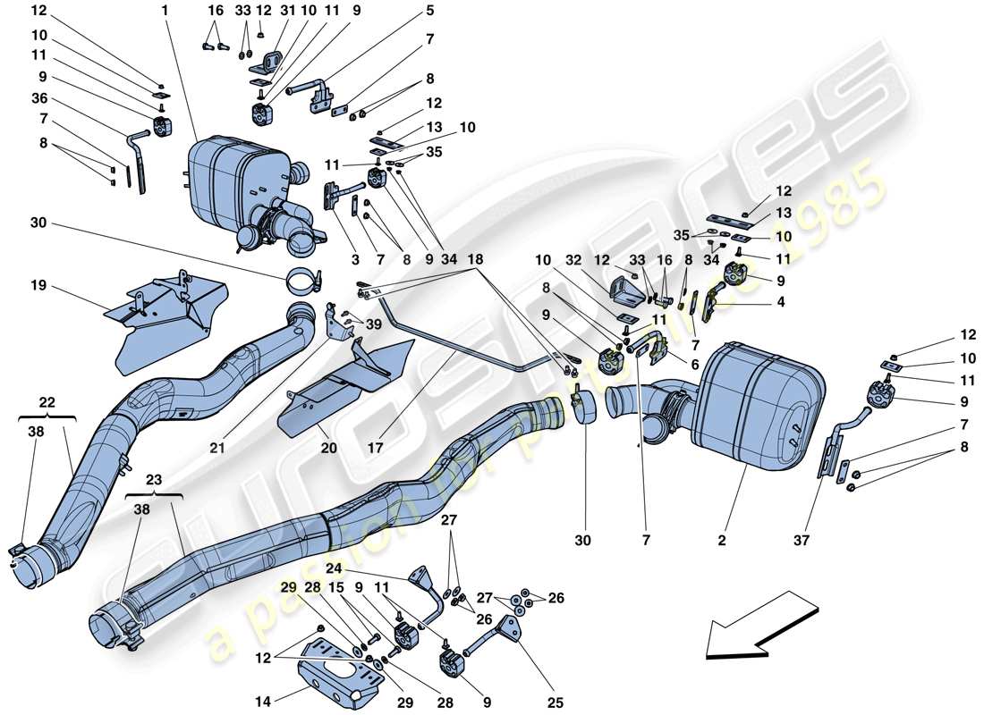 schéma de pièce contenant le numéro de pièce kl-fer-f12-valve-rs-inc
