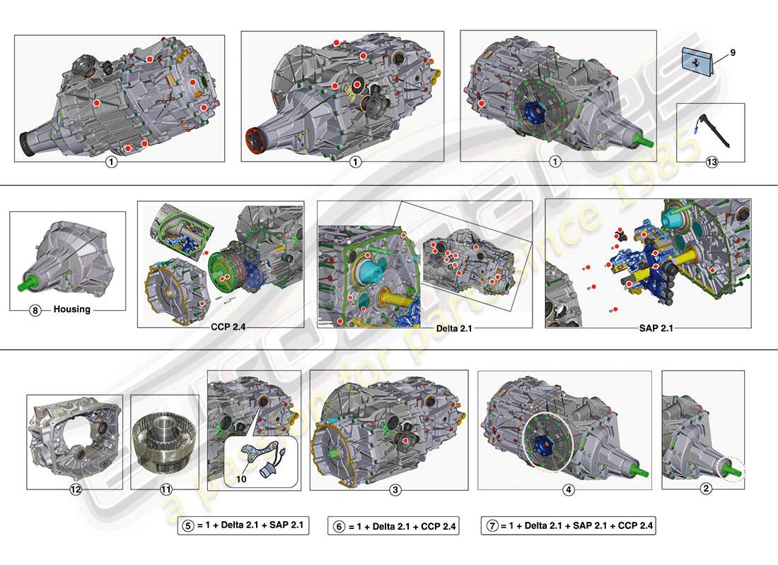 schéma de pièce contenant le numéro de pièce 70004180