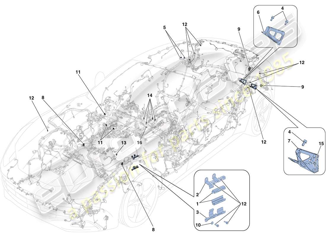 schéma de pièce contenant le numéro de pièce 275484